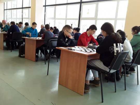 Краевые соревнования по шашкам